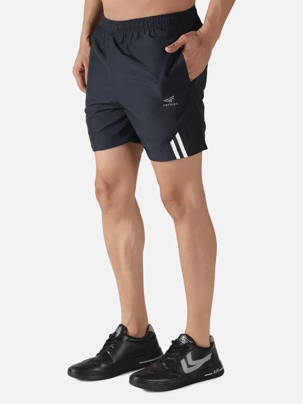 Navy_Polyester_Training_Shorts_For_Men