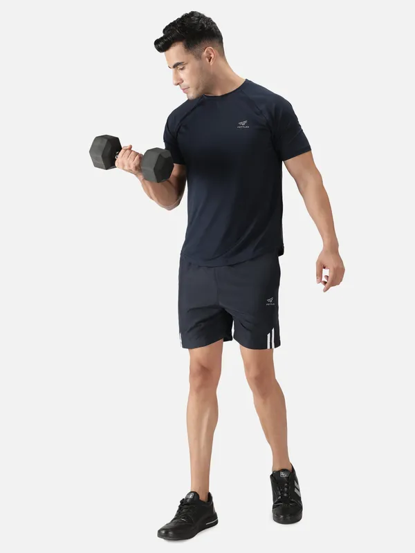 Navy_Polyester_Training_Shorts_For_Men