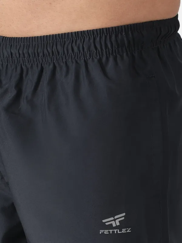 Navy_With_White_Stripe_Polyester_Training_Shorts_For_Men
