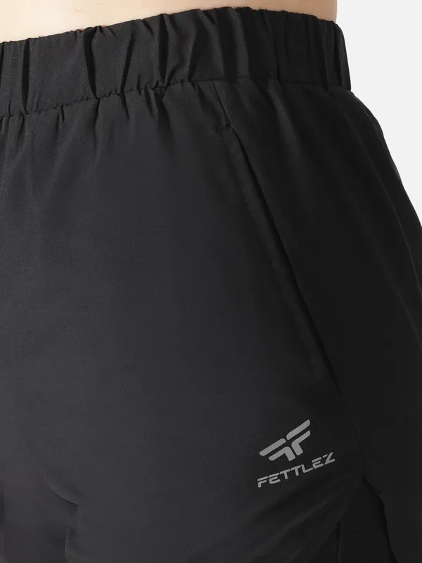 Black_Polyester_Double_Layer_Running_Gymwear_Core_2-In-1_Shorts_&_Leggings_For_Women