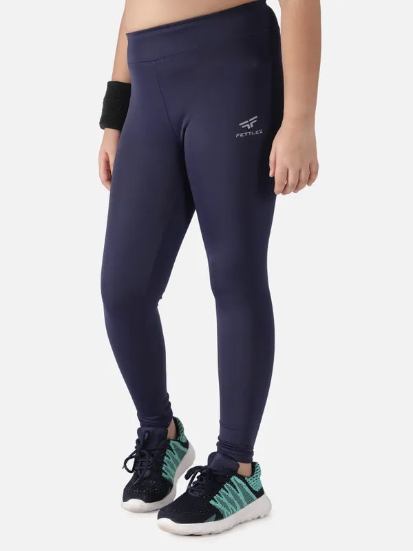 Navy_Blue_Polyester_Hera_High-Waisted_Leggings_For_Girls