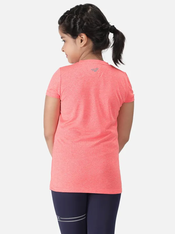 Pink_Polyester_Sleeve_Melange_Training_T_Shirt_For_Girls
