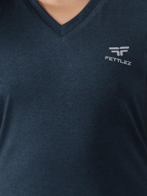 Navy_Polyester_Sleeve_Melange_Training_T_Shirt_For_Girls