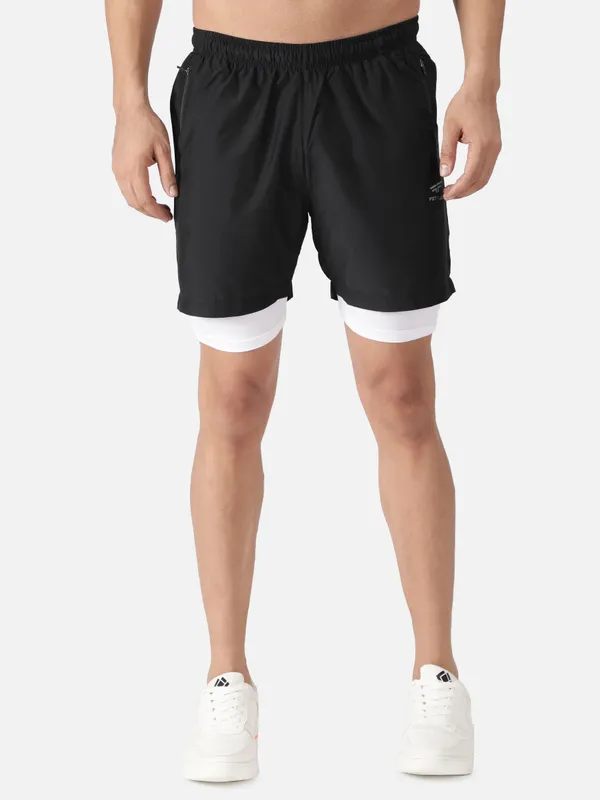 Black_Polyester_Double_Layer_Running_Saga_2In1_Shorts_For_Men