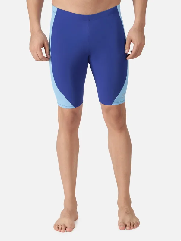 Royal/Aqua_Blue_Polyester_Kontrast_Swim_Jammer_Swim_Jammer_For_Men