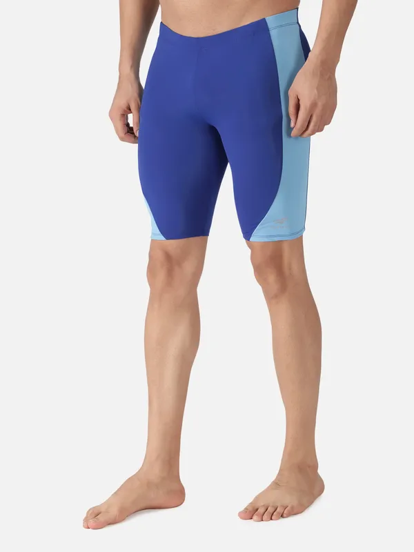 Royal/Aqua_Blue_Polyester_Kontrast_Swim_Jammer_Swim_Jammer_For_Men