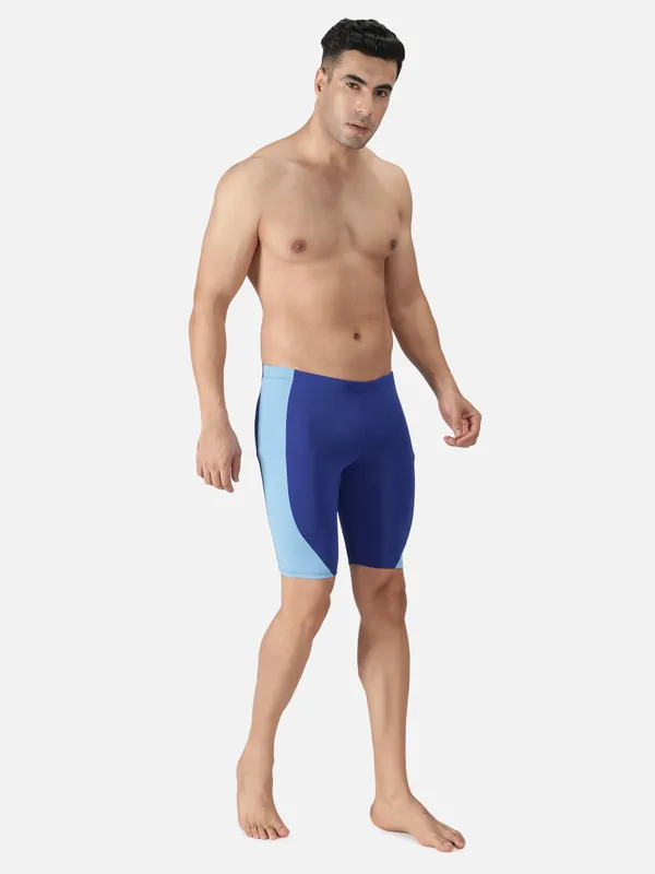 Royal/Aqua_Blue_Polyester_Kontrast_Swim_Jammer_Swim_Jammer_For_Men