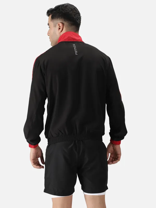 Red_&_Black_Polyester_Running_Lite_Jacket_Tracksuit_For_Men