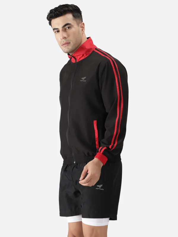 Red_&_Black_Polyester_Running_Lite_Jacket_Tracksuit_For_Men