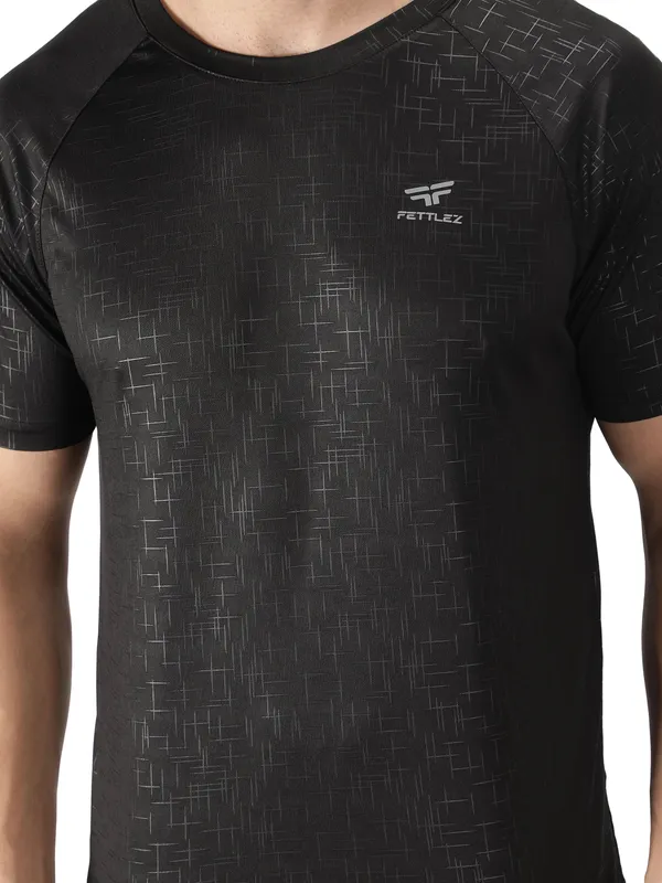 Black_Polyester_Sleeve_Matrix_T-Shirt_For_Men