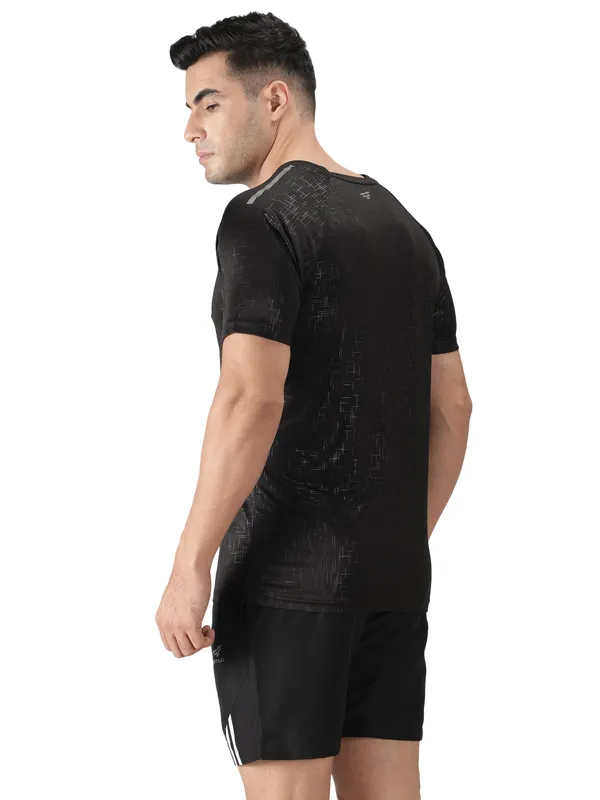 Black_Polyester_Sleeve_Matrix_T-Shirt_For_Men
