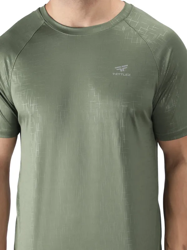 Grape_Green_Polyester_Sleeve_Matrix_T-Shirt_For_Men