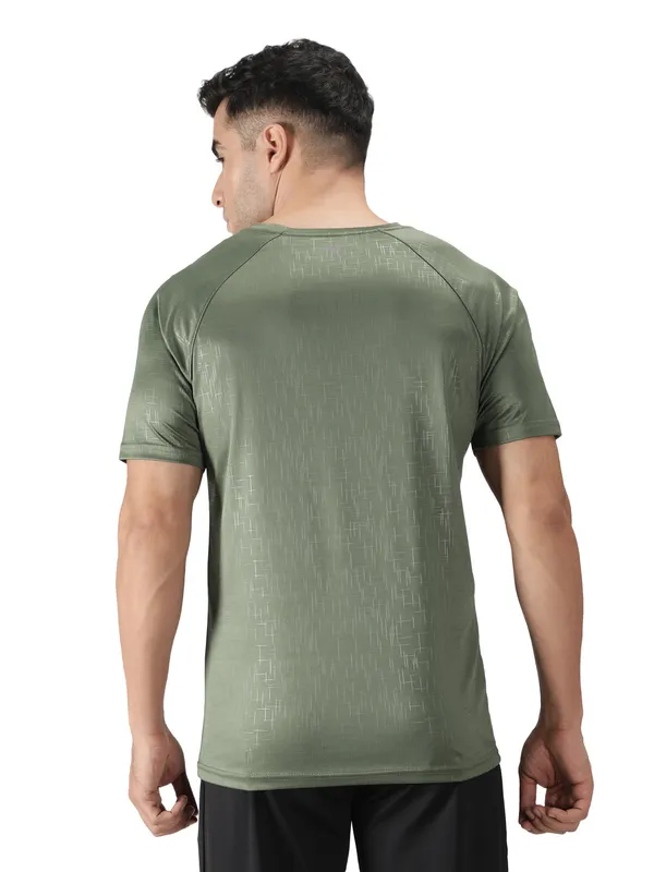 Grape_Green_Polyester_Sleeve_Matrix_T-Shirt_For_Men