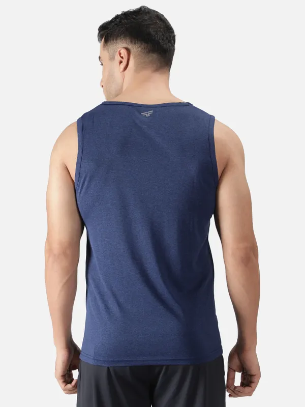 Indigo_Polyester_Sleeveless_Melange_Tanktop_For_Men