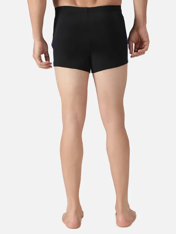 Black_Polyester_Splice_Aqua_Swim_Aqua_Short_For_Men