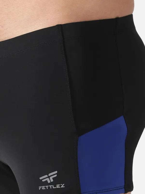 Black_Polyester_Splice_Aqua_Swim_Aqua_Short_For_Men