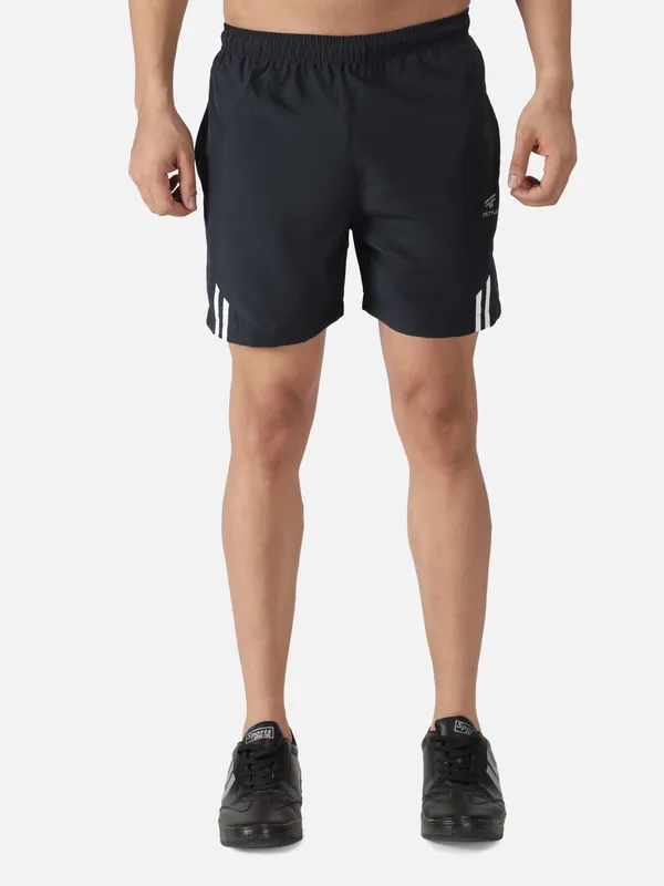 Navy_With_White_Polyester_Training_Shorts_For_Men