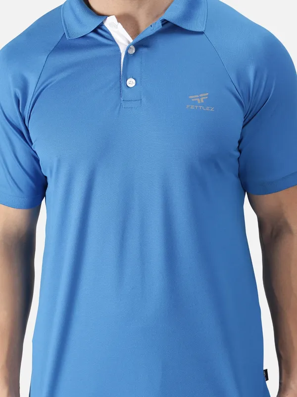 Aqua_Blue_Polyester_Classic_Polo_T-Shirt_For_Men