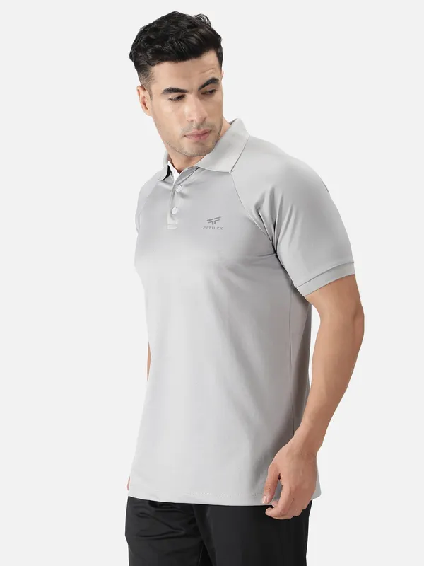 Light_Grey_Polyester_Classic_Polo_T-Shirt_For_Men