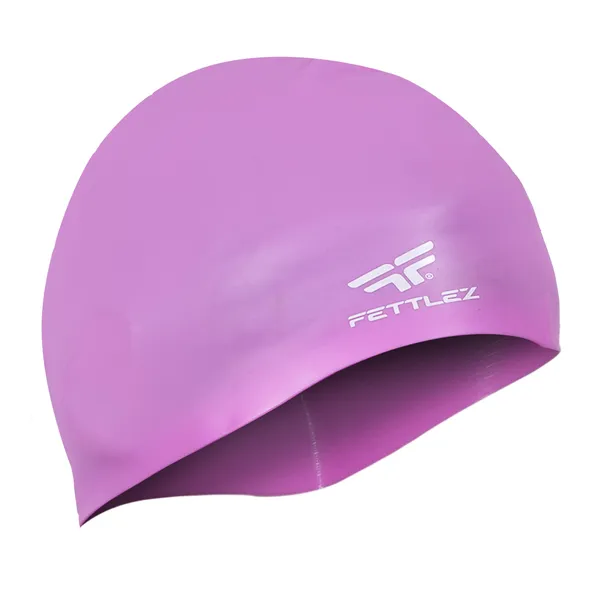 Pink_Polyester_Premium_Silicone_Swim_Junior_Cap_Waterproof,_Anti-Slip_&_Comfortable_Fit_For_Kids