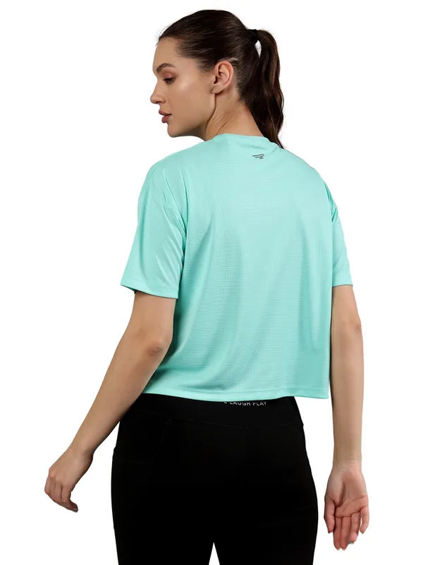 Green_Polyester_Dry-Fit_Moveease_Crop_Half_Sleeve_T_Shirt_For_Women