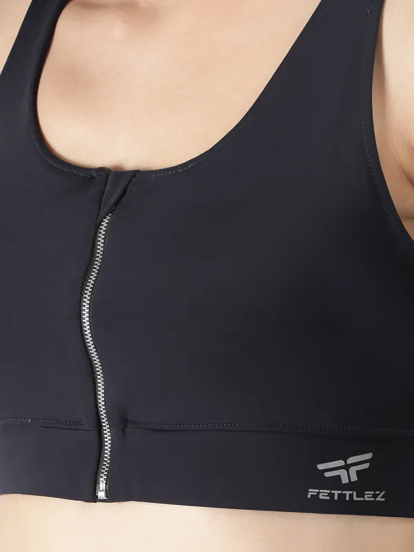 Navy_Blue_Polyester_Fitness-Zip_Up_Sports_Tanktop_&_Sportsbra_For_Women