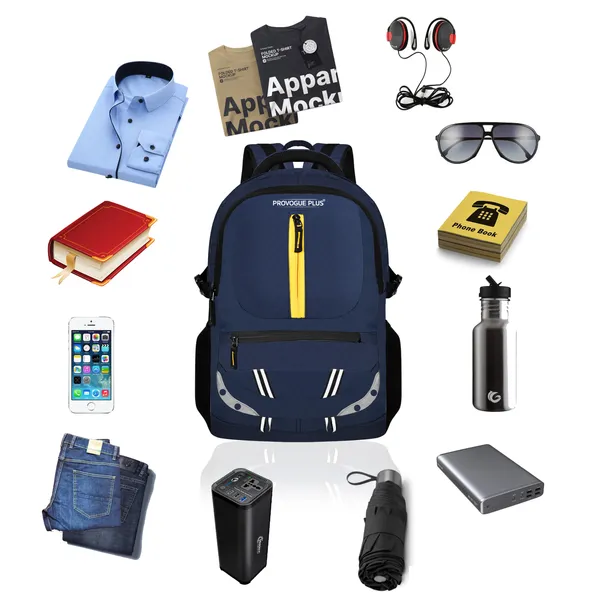 Blue_Waterproof_fabric_Classy_Unisex_Casual_Office_Bag-With_Reflective_Strip_37_L_Laptop_Backpack