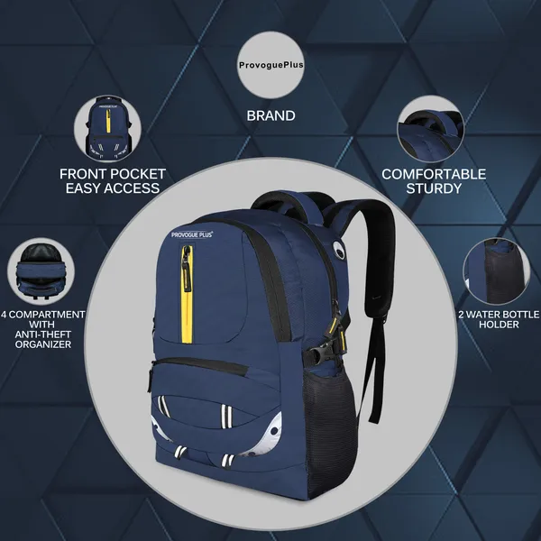 Blue_Waterproof_fabric_Classy_Unisex_Casual_Office_Bag-With_Reflective_Strip_37_L_Laptop_Backpack