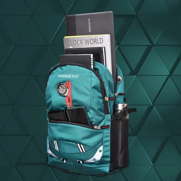 Blue_Waterproof_Fabric_Classy_Unisex_Casual_Office_Bag-With_Reflective_Strip_37_L_Laptop_Backpack