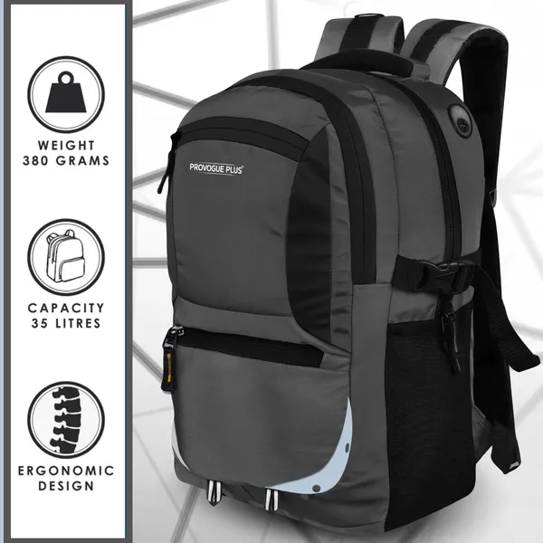 Grey_Waterproof_fabric_Cruiser_Unisex_Casual_Office_Bag_With_Reflective_Strip_37_L_Laptop_Backpack