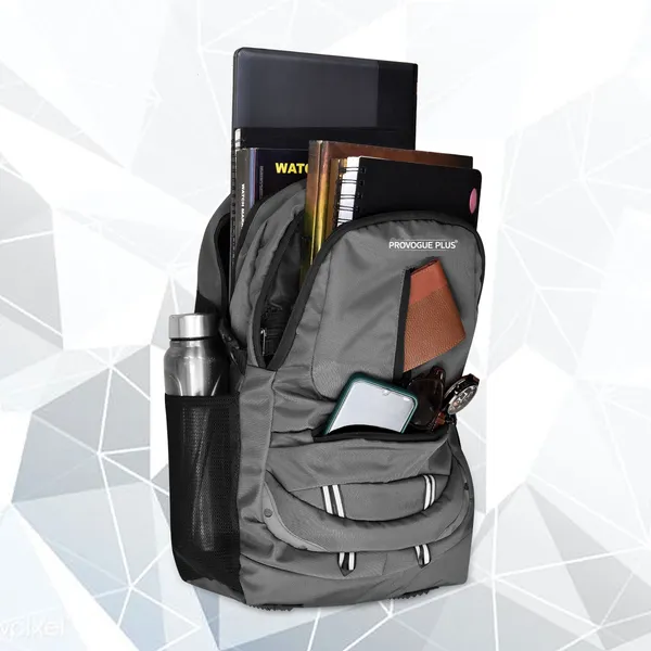 Grey_Waterproof_fabric_Classy_Unisex_Casual_Office_Bag-With_Reflective_Strip_37_L_Laptop_Backpack