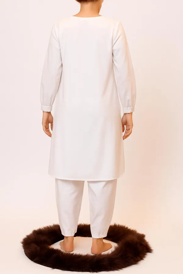 White_Cotton_Hand_Embroidered_Designer_Kurti_For_Women_&_Girls