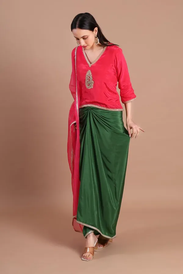 Embroidered_Stitched_Lehenga_&_Crop_Top