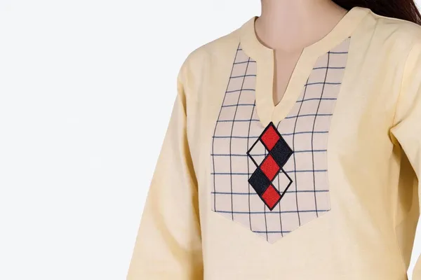Off_White_Handloom_Cotton_Hand_Embroidered_Kurta_For_Women_&_Girls