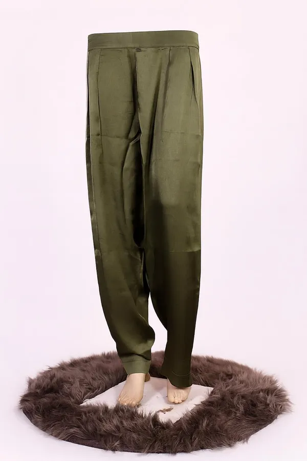 Green_Cotton_Kurta_&_Pant_Set_For_Women_&_Girls
