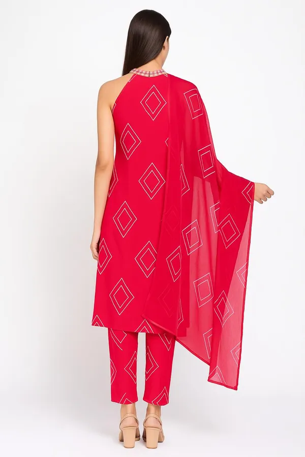 Pink_Cotton_Hand_Embroidered_Kurta,_Pant_&_Dupatta_Set_For_Women_&_Girls