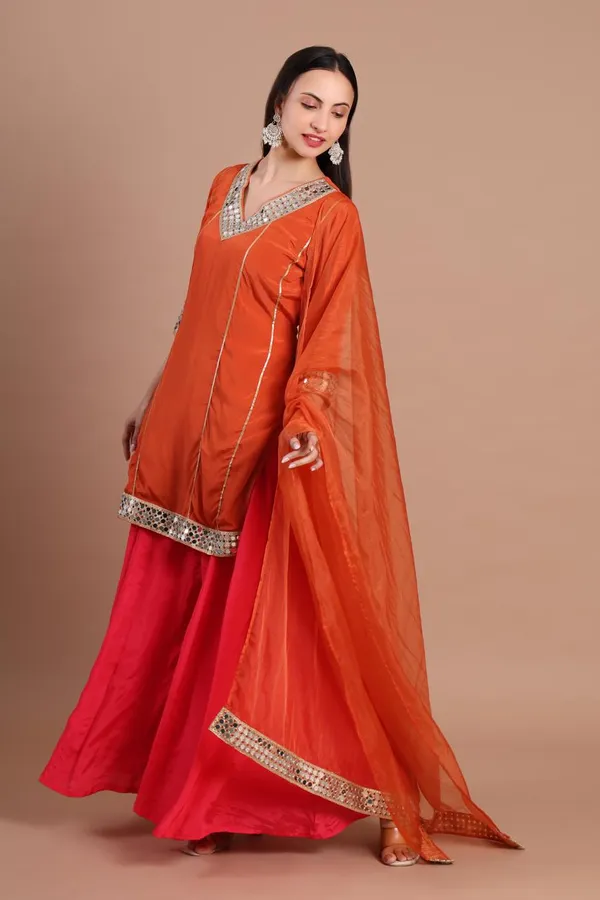 Orange_Salwar_Kurta_with_Dupatta