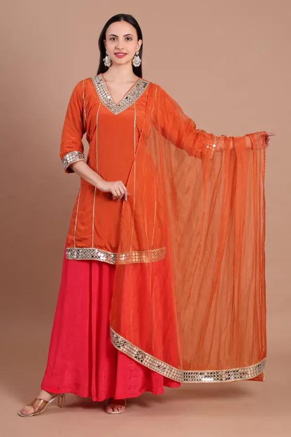 Orange_Salwar_Kurta_with_Dupatta