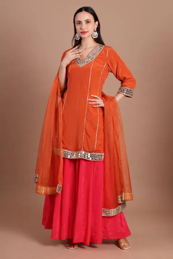 Orange_Salwar_Kurta_with_Dupatta