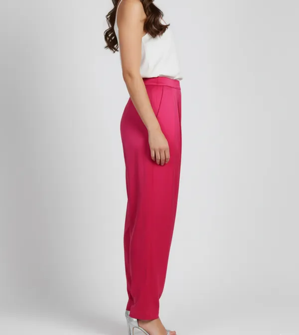 Red_Cotton_Pant_For_Women_&_Girls