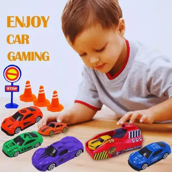 1:64_Rapid_Launcher_Cars_Play_Set_Toys_Car_Launcher_With_7Pcs_Die_Cast_Toys