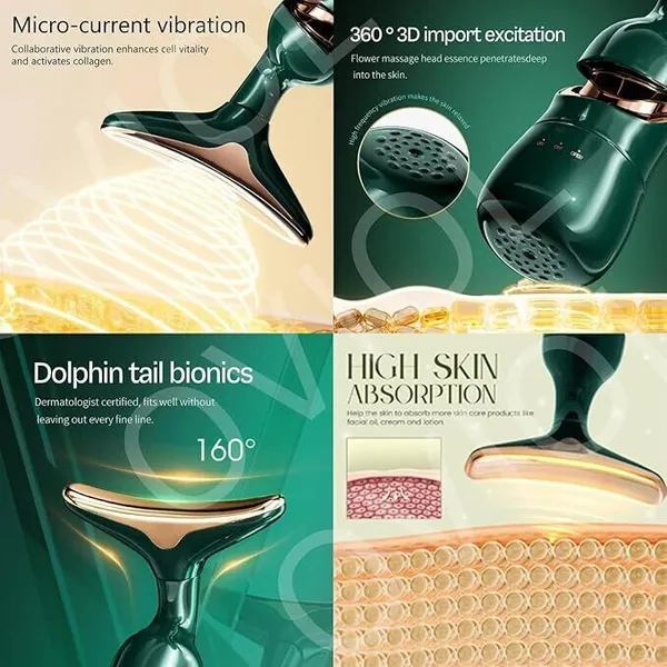 Green_Trendy_Premium_Acrylonitrile_Butadiene_Styrene_(Abs)_Double_Chin_Massager