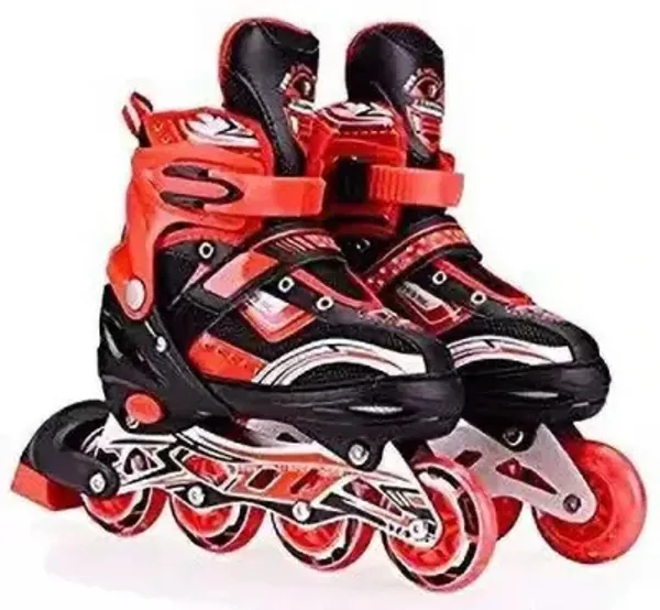 Red_Adjustable_Aluminium_In-line_Skates_-_Size_8_TO_14_UK