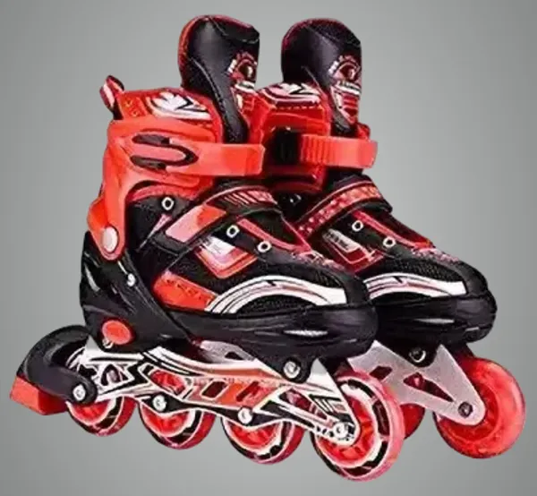 Red_Adjustable_Aluminium_In-line_Skates_-_Size_8_TO_14_UK