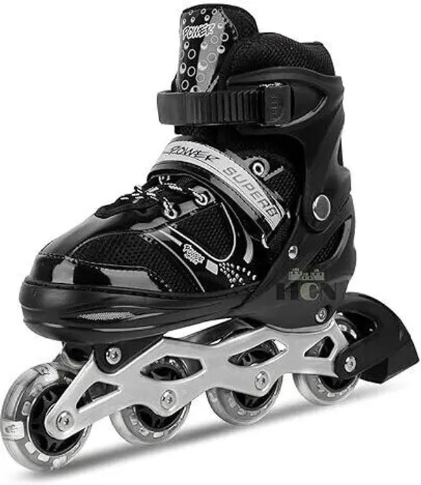 Black_HHS_SPORTS_3_in_1_Convertible,_Adjustable_Skates_RollerSkates_In-line_Skates_-_Size_7-9_UK