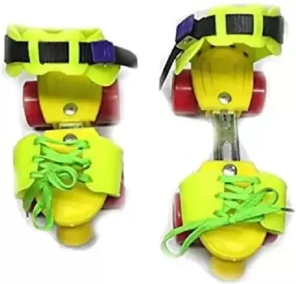 Green_Best_Sparkle_adjustable_inline_skates_Kids_Quad_Roller_Skates_-_Size_5_to_12_UK