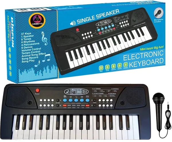Multicolor_Trendy_Premium_Plastic_Piano_With_Mic