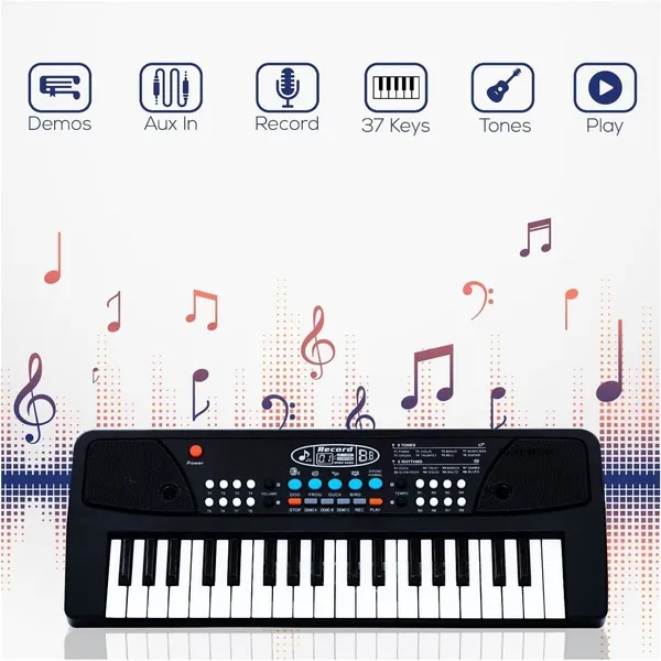 Multicolor_Trendy_Premium_Plastic_Piano_With_Mic