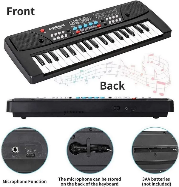 Multicolor_Trendy_Premium_Plastic_Piano_With_Mic