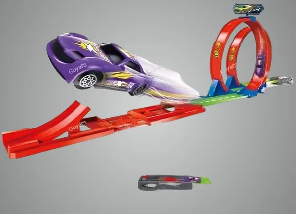 Car_Track_Racer_Car_Toy_Set_Launcher_Make_360�_Spin_Way_Powerful